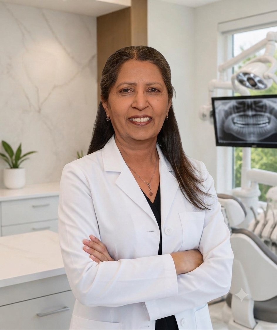 Dr. Urvi Davé, DDS, FAGD — lead dentist at North Valley Dentistry